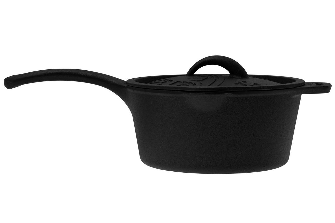 Petromax KR2 braadpan met deksel 2 liter, gietijzer