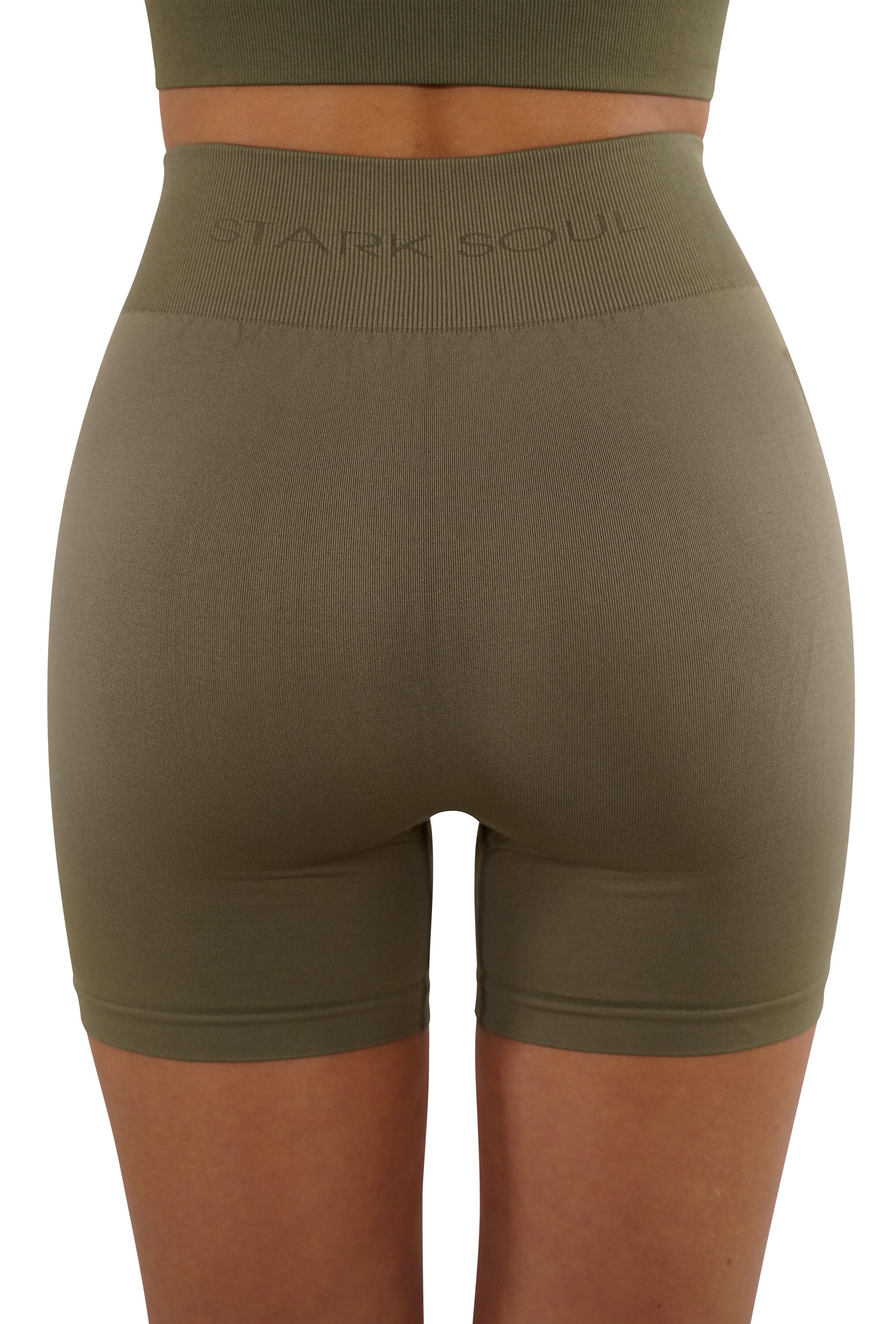 Stark Soul® Kurze Sport Leggings Seamless Sporthose