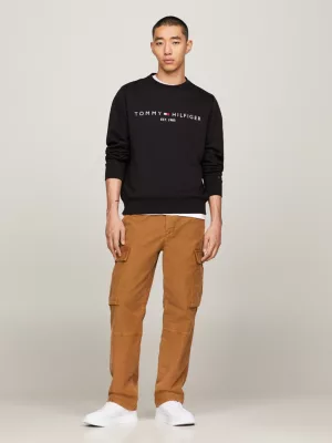 Moletom com logo e modelagem regular