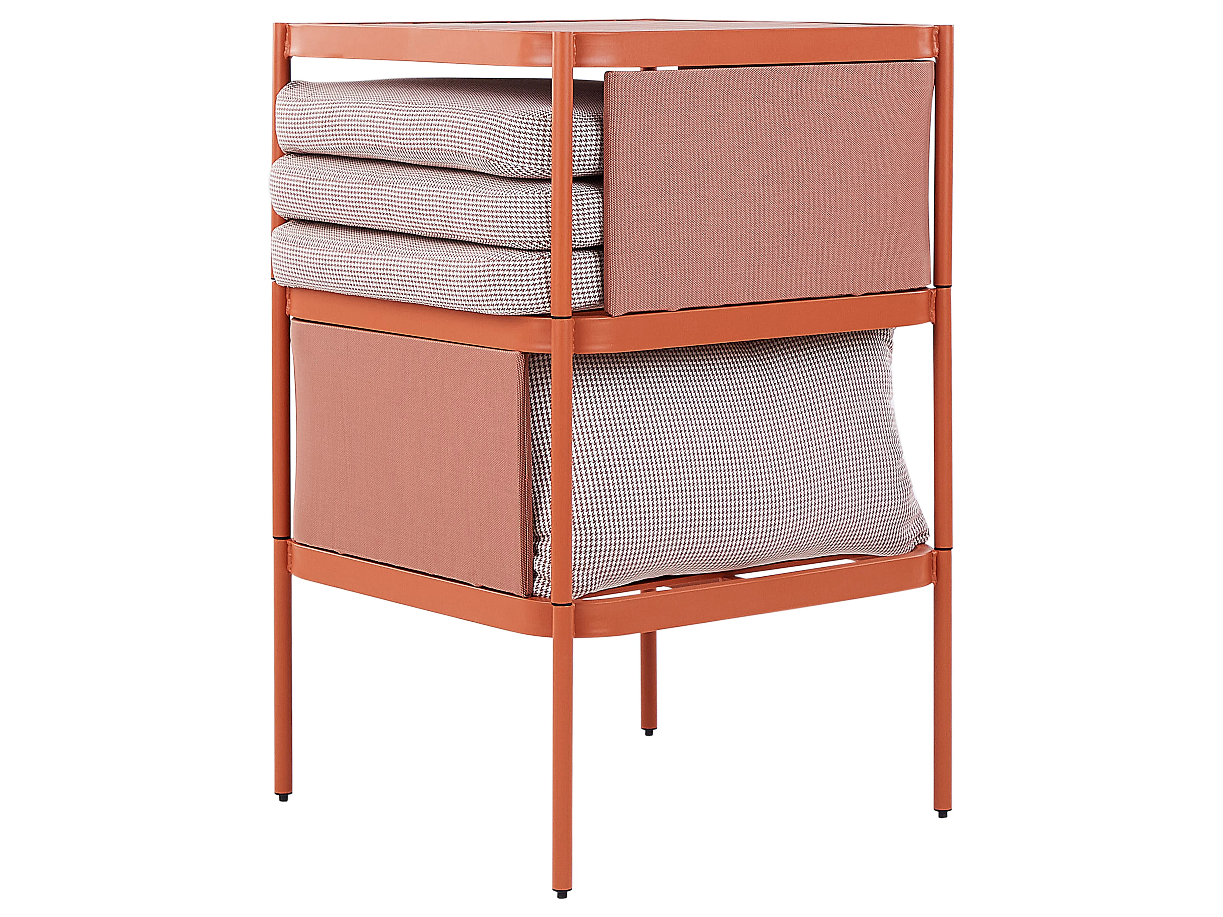 Loungeset met tafel 2-zits TERRACINA Metaal Oranje