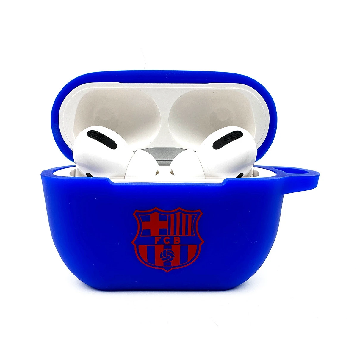 Bolsa Silicone Aiprods Pro Emblema FC Barcelona