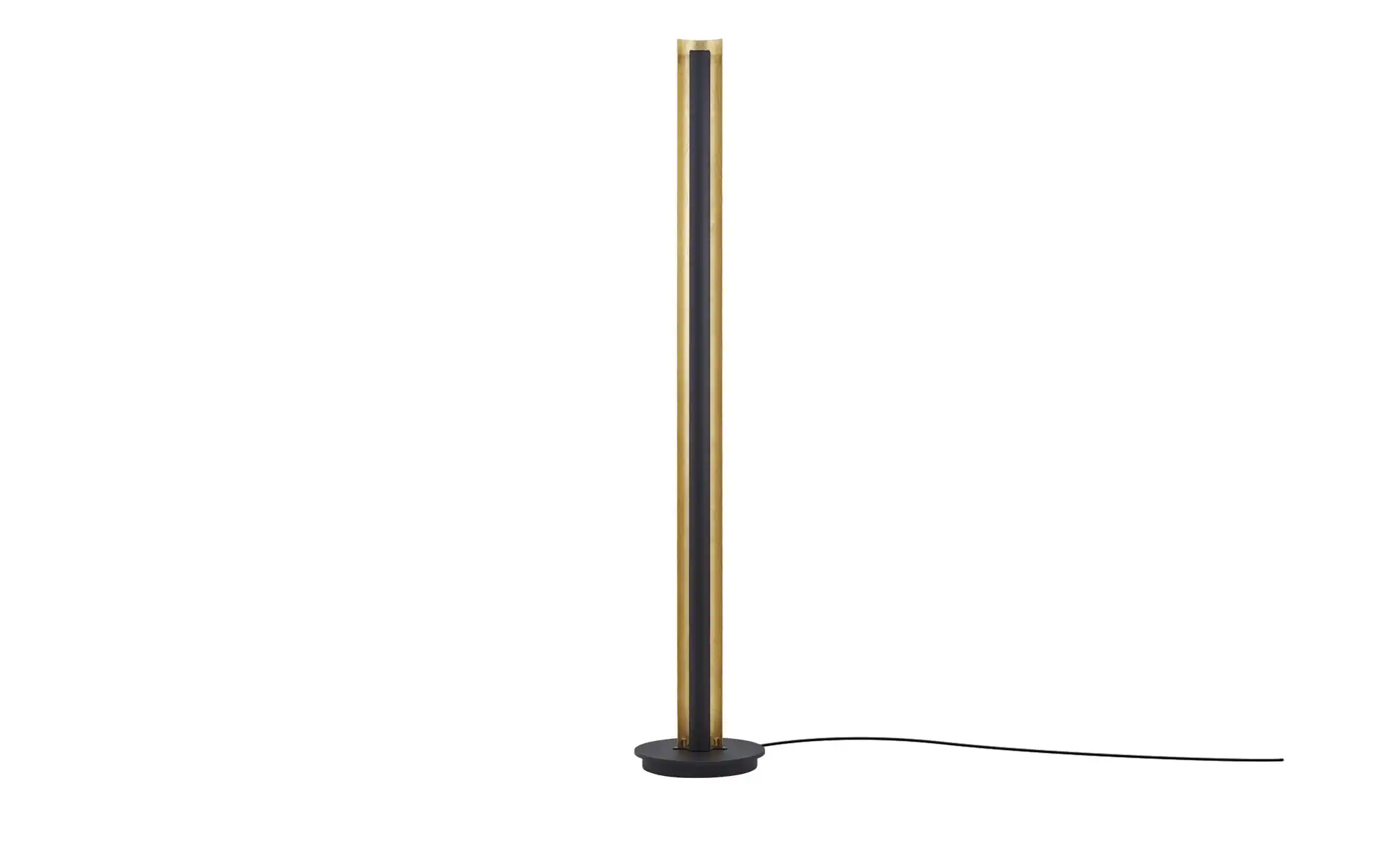 Trio LED-Stehleuchte, Schwarz / goldfarben