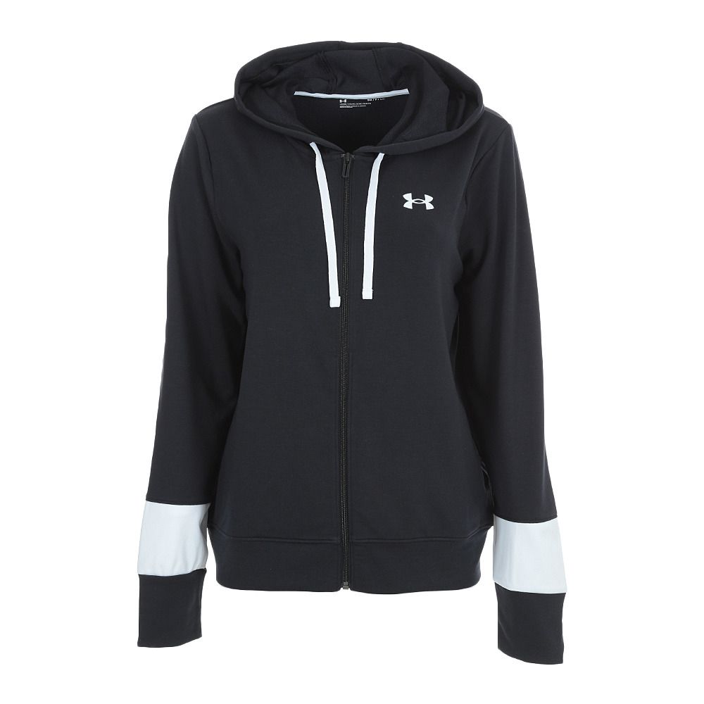 Under Armour RIVAL TERRY - Sweat Femme noir