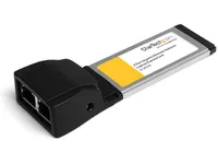 StarTech.com Dual Port ExpressCard Gigabit Laptop Ethernet NIC Network Adapter Card - Netværksadapter - ExpressCard - Gigabit Ethernet x 2