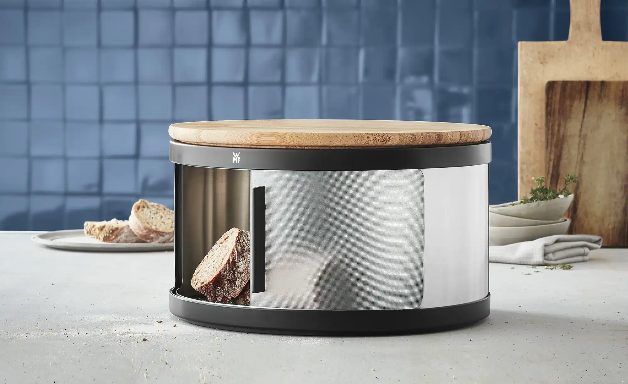WMF Brottrommel mit Schneidebrett Gourmet