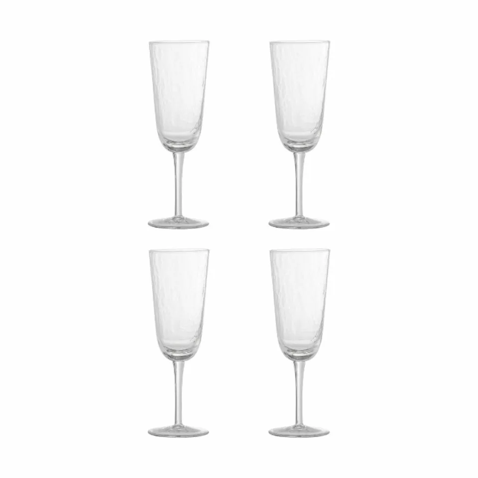 Bloomingville Asali Champagneglas - 4 stk.
