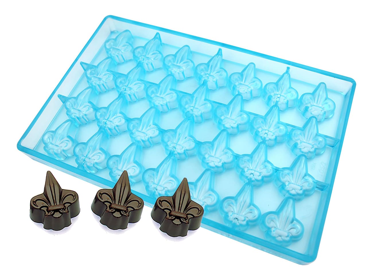 Moule chocolat - fleur de Lys