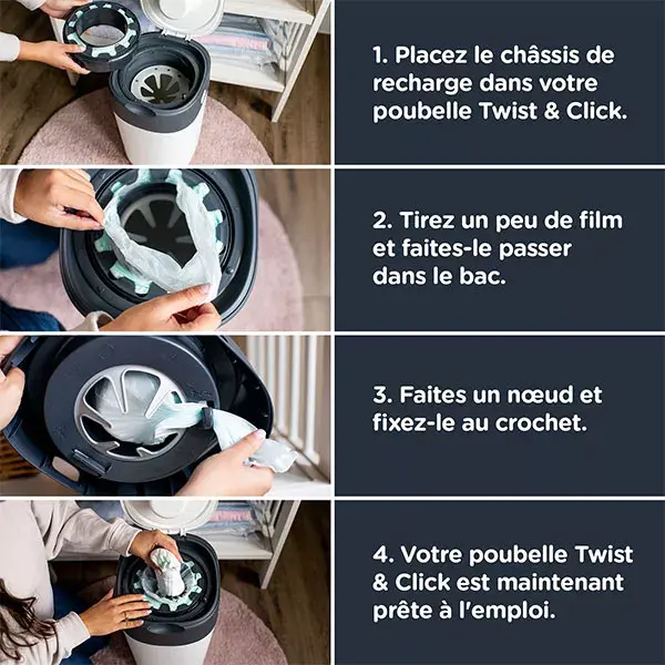 Refis Tommee Tippee Twist & Click x18