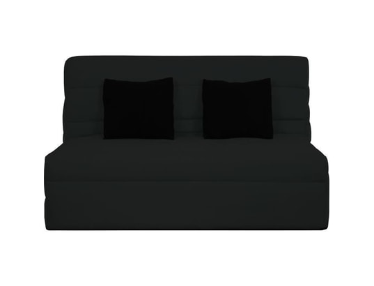 DUNLOPILLO - Banquette bz - noir - matelas slyde 13cm - anti-a