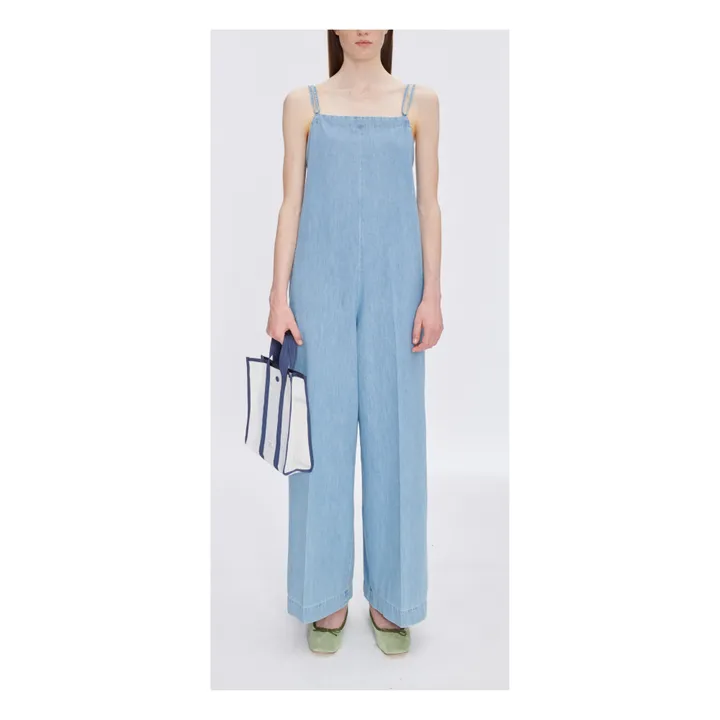A.P.C. Combinaison Sunset Coton Bio | Bleu Clair