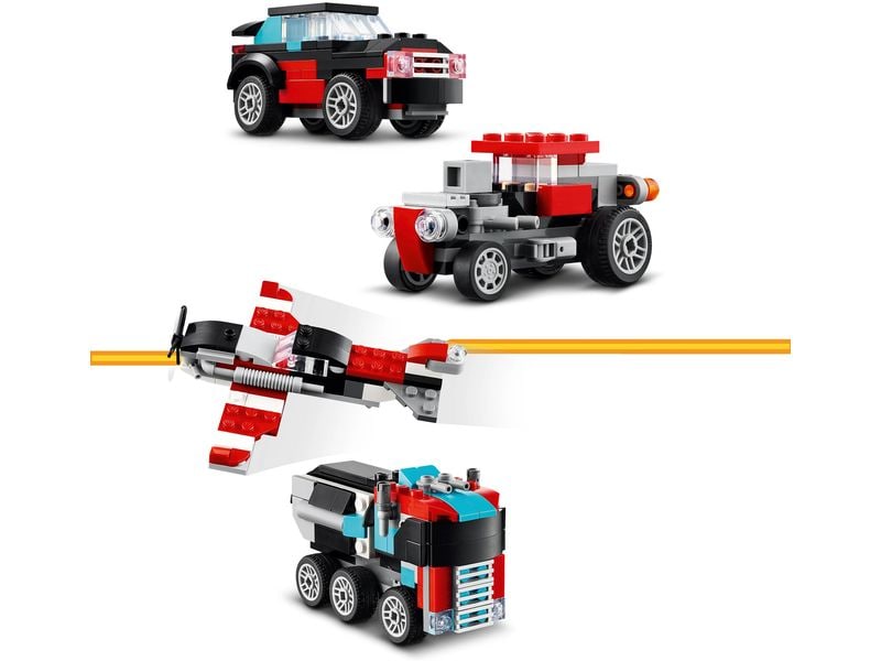 LEGO® Creator Tieflader mit Hubschrauber 31146 3-in-1-Spielset