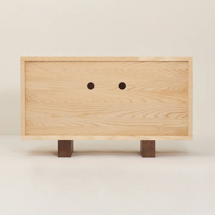 Nobodinoz - Heju Sideboard 70 x 120 cm, Esche natur