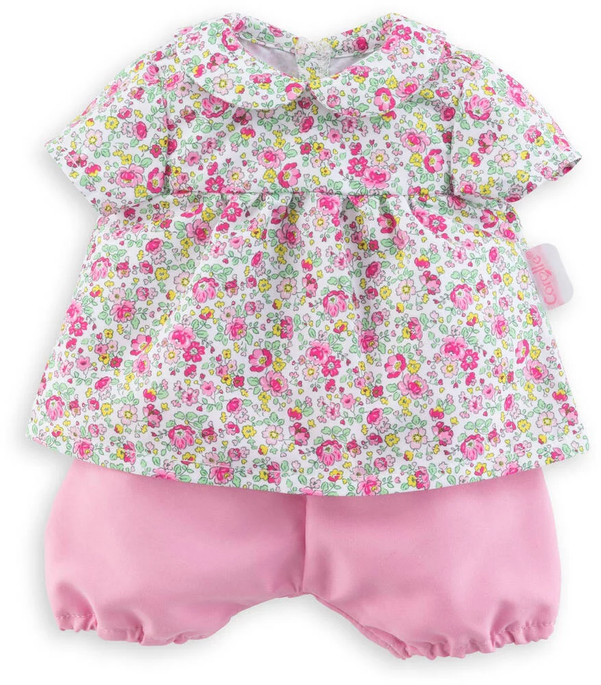 BB36 - BLOOMER JARDIN EN FLEURS - VETEMENT POUR POUPON 36CM - COROLLE VETEMENTS