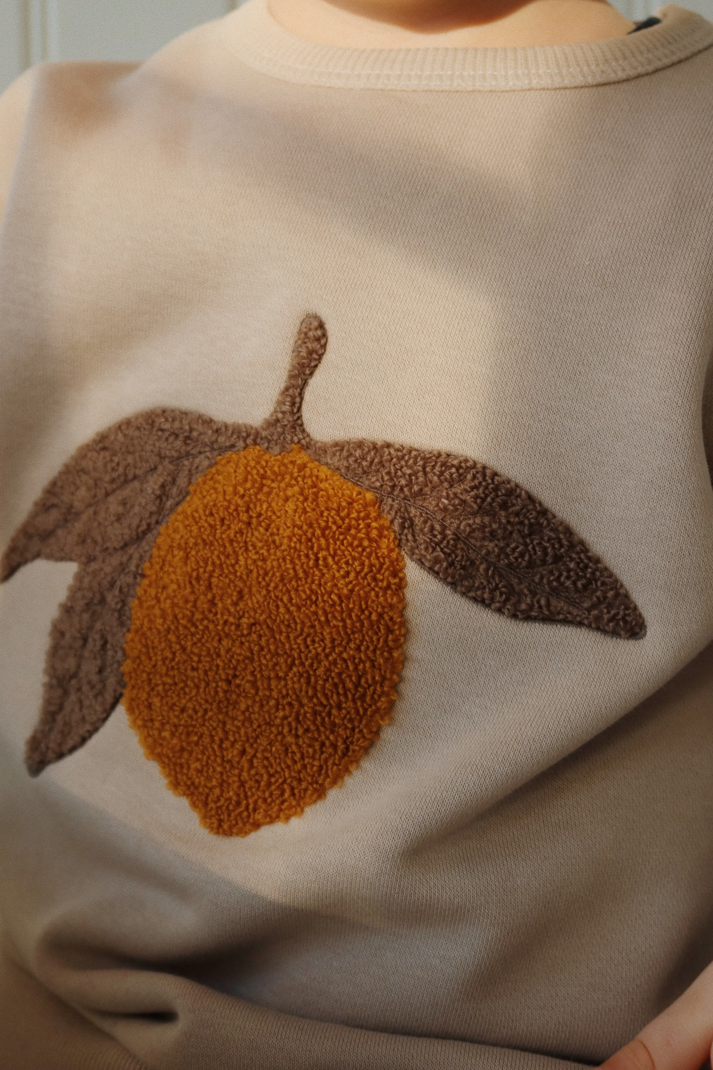 lou sweatshirt - oxford tan - 6M