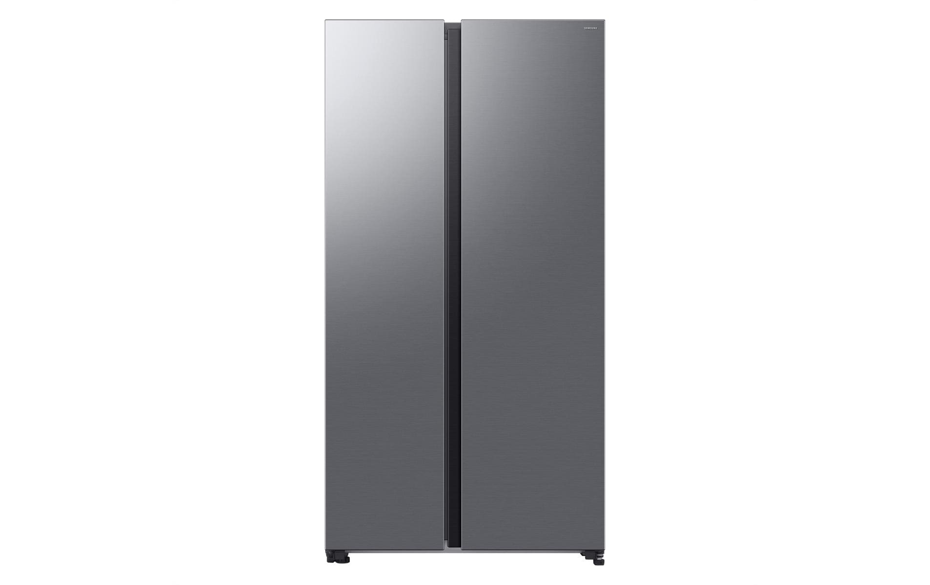 Foodcenter RS70F65QETWS Grau<br>Side by Side Kühl- und Gefrierteil