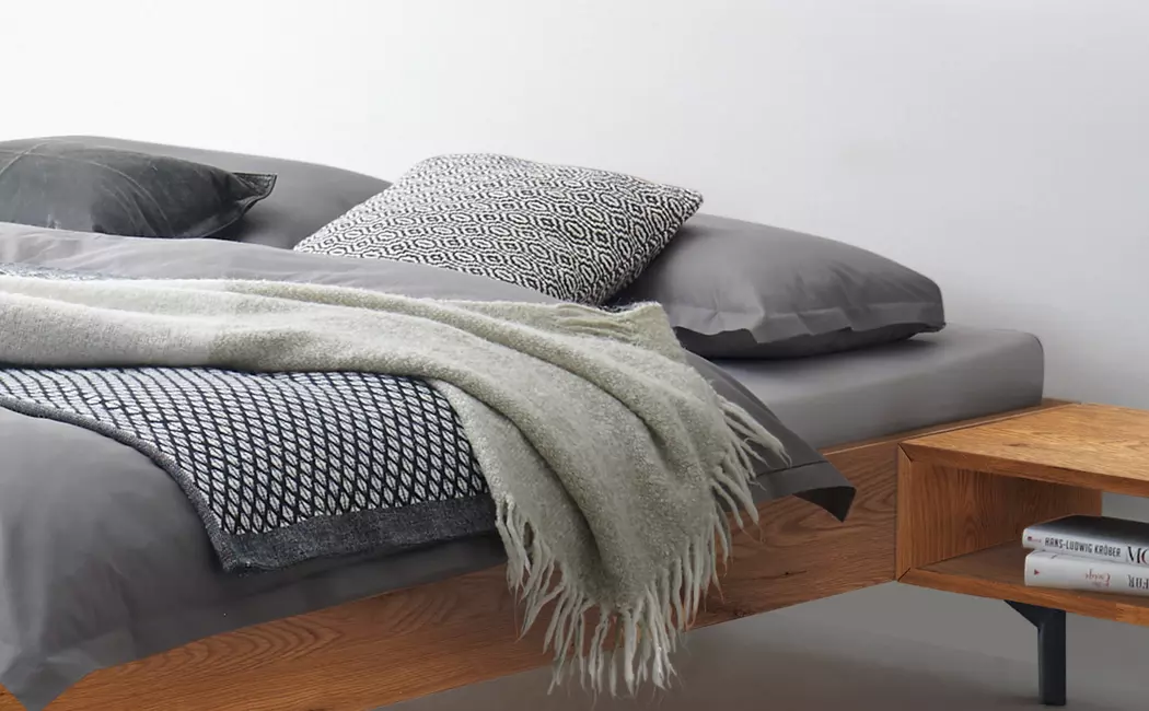 Massivholzbett Cardella 90 x 200 cm