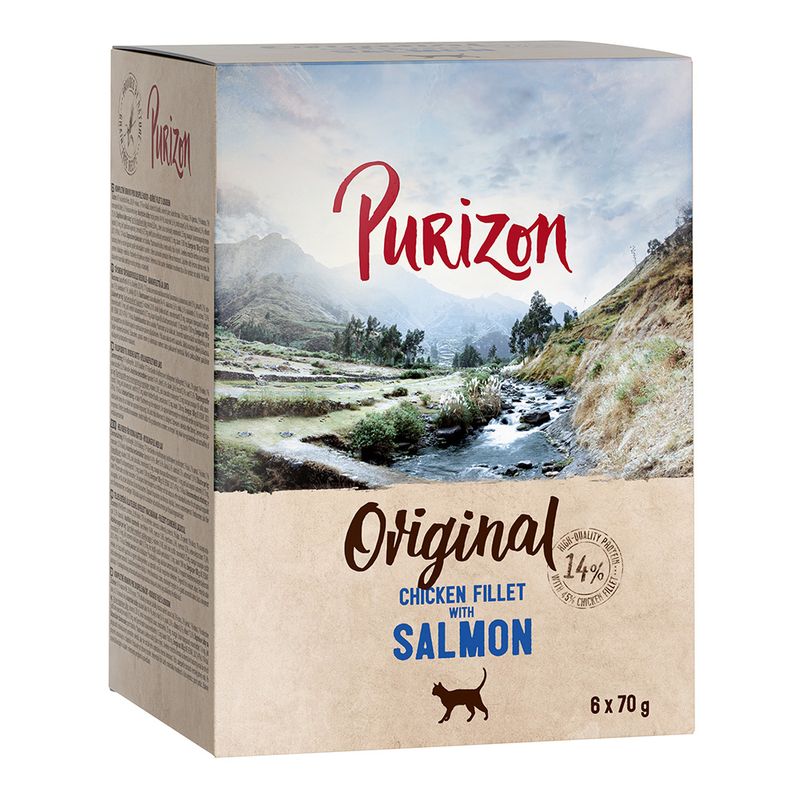 Purizon Adult 6 x 70 g - sans céréales ✓ pas cher