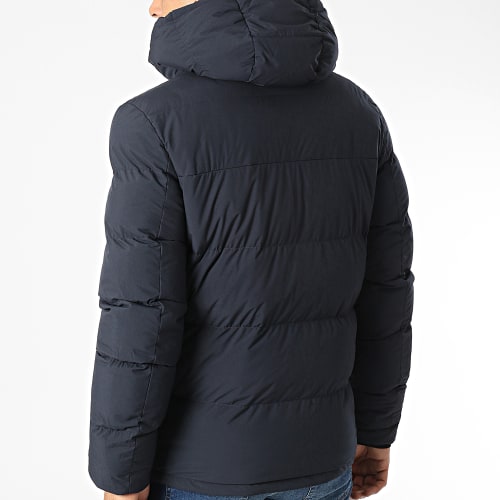 Doudoune Capuche Bleu Marine