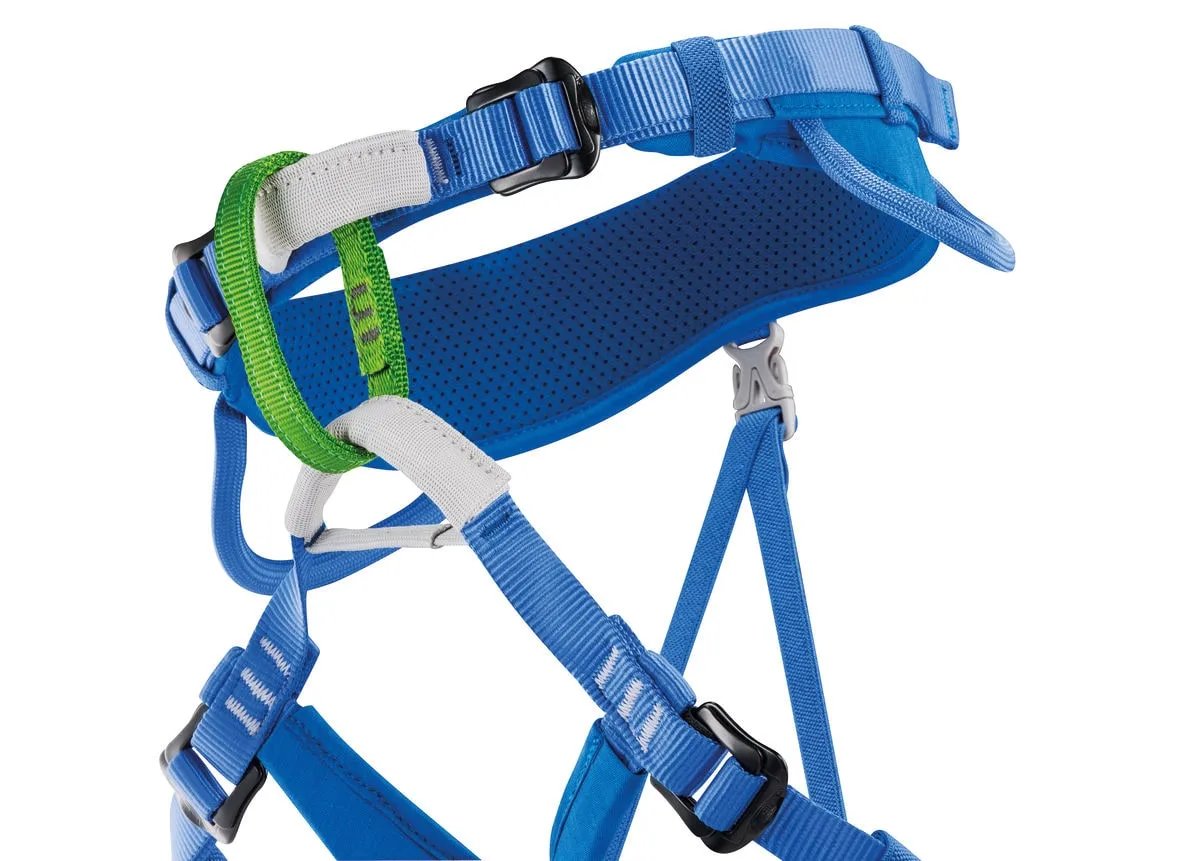 Petzl Macchu Kids Harness Blue