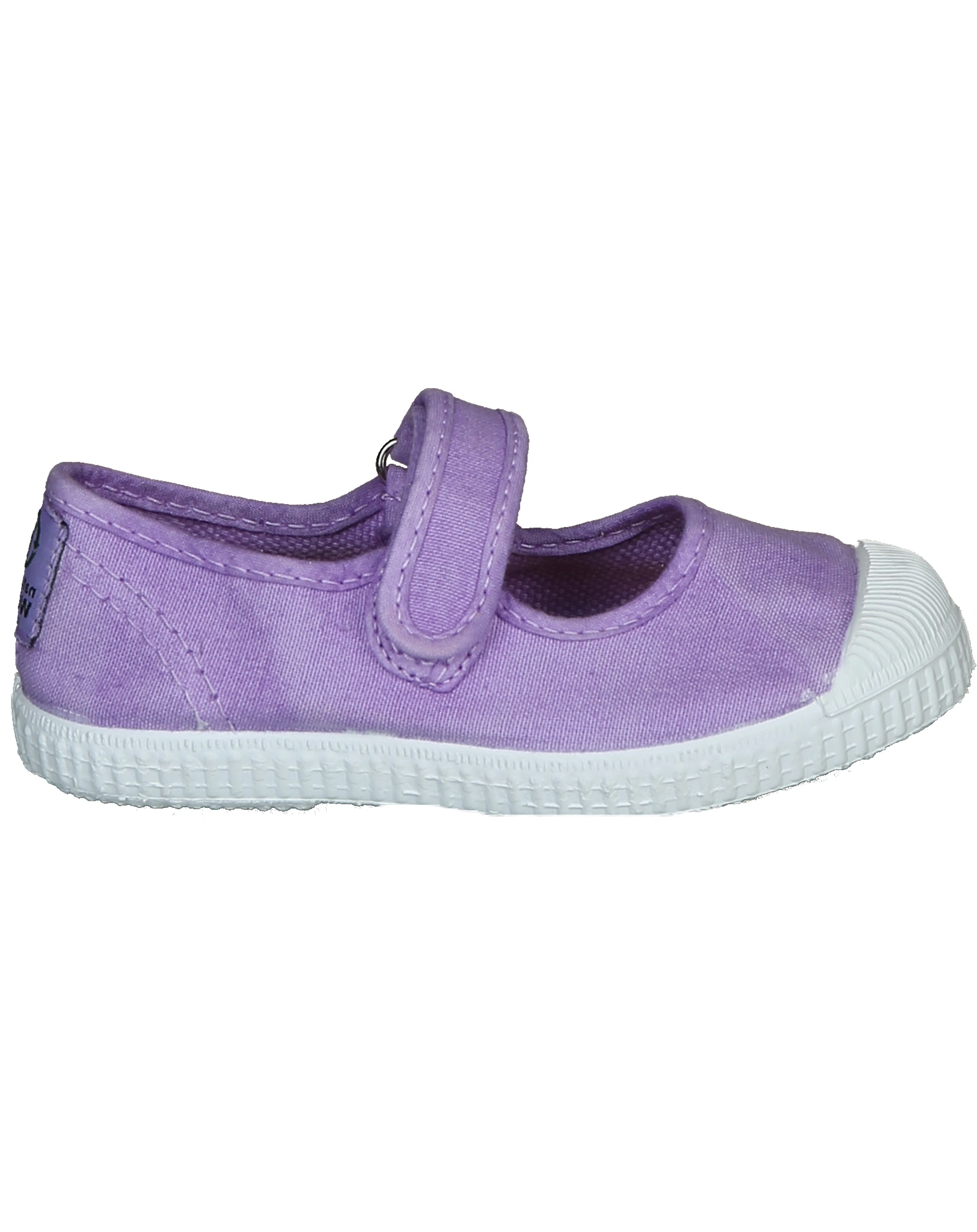 Ballerinas MERCEDES PUNT TINTADO mit Klett in washed lilac