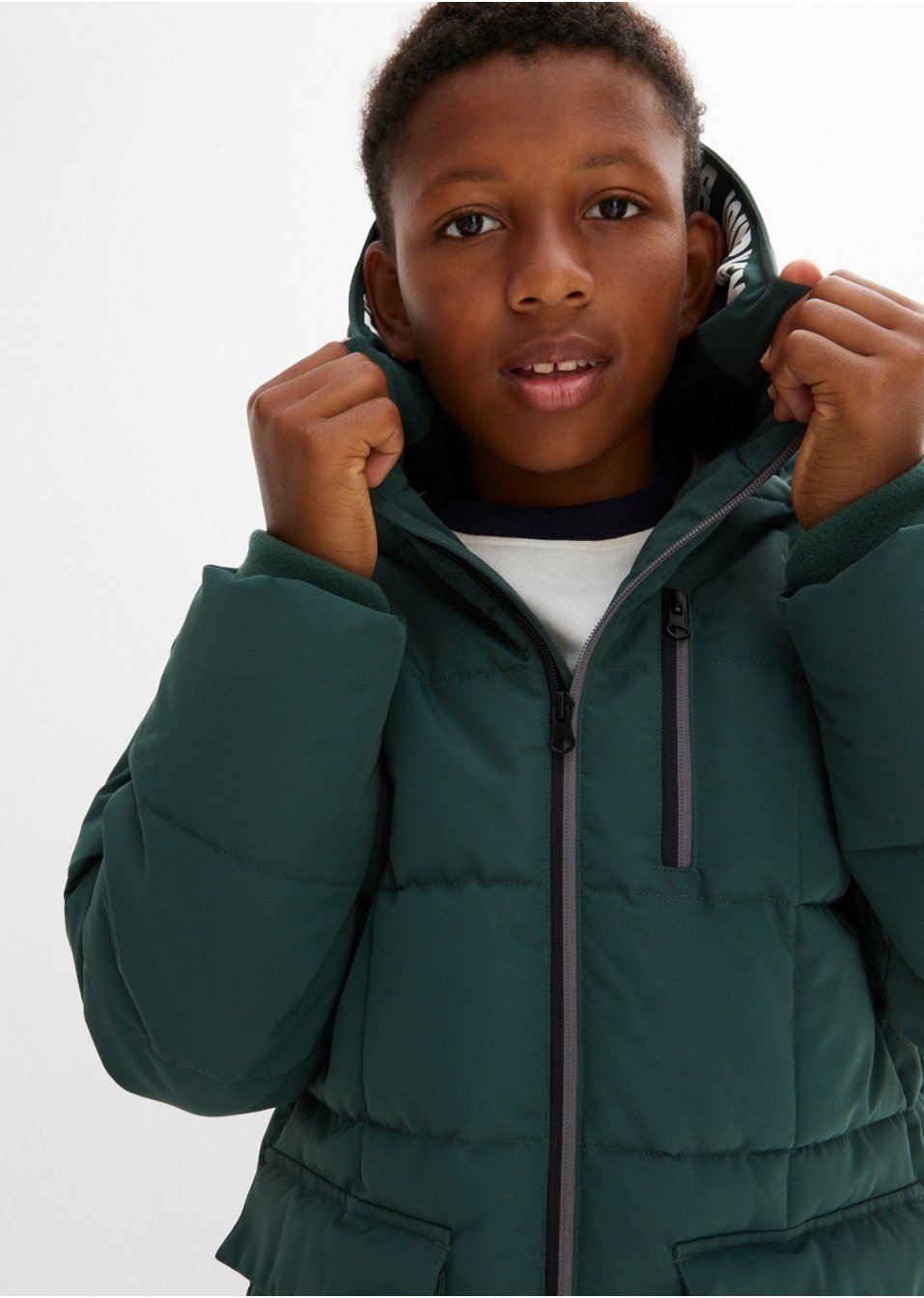 Veste longue hiver garçon