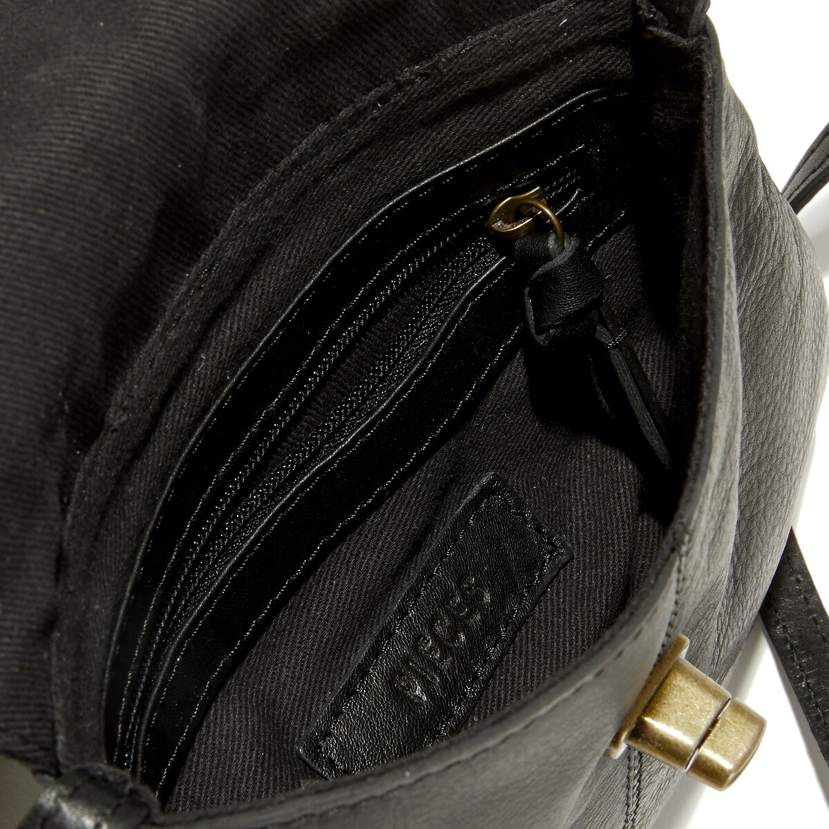 PEÇAS<br>Bolsa de couro totalmente real