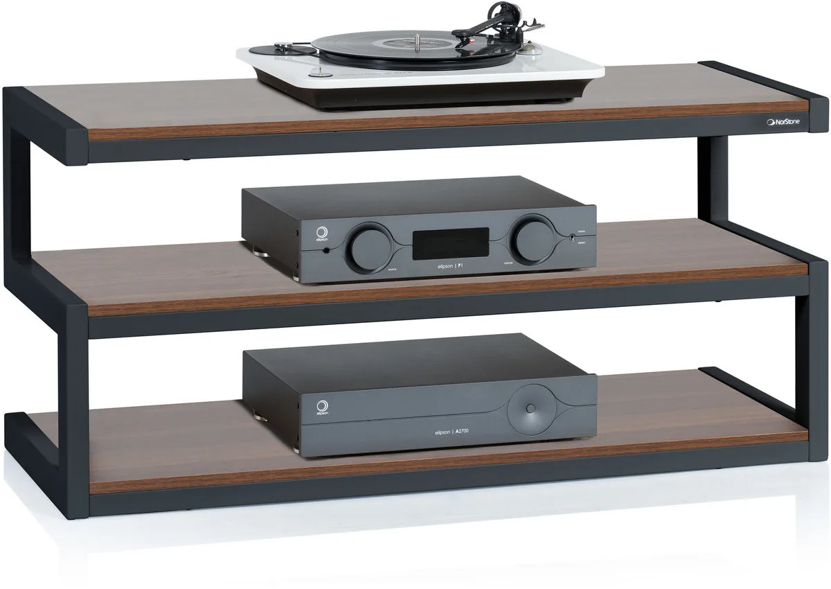 NorStone Esse Noir et Noyer Meubles TV