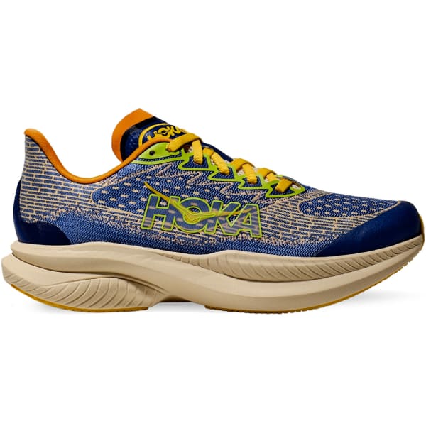 Chaussure running HOKA ONE ONE MACH 6 YOUTH ULTRAMARINE / ELECTRIC TANGERINE