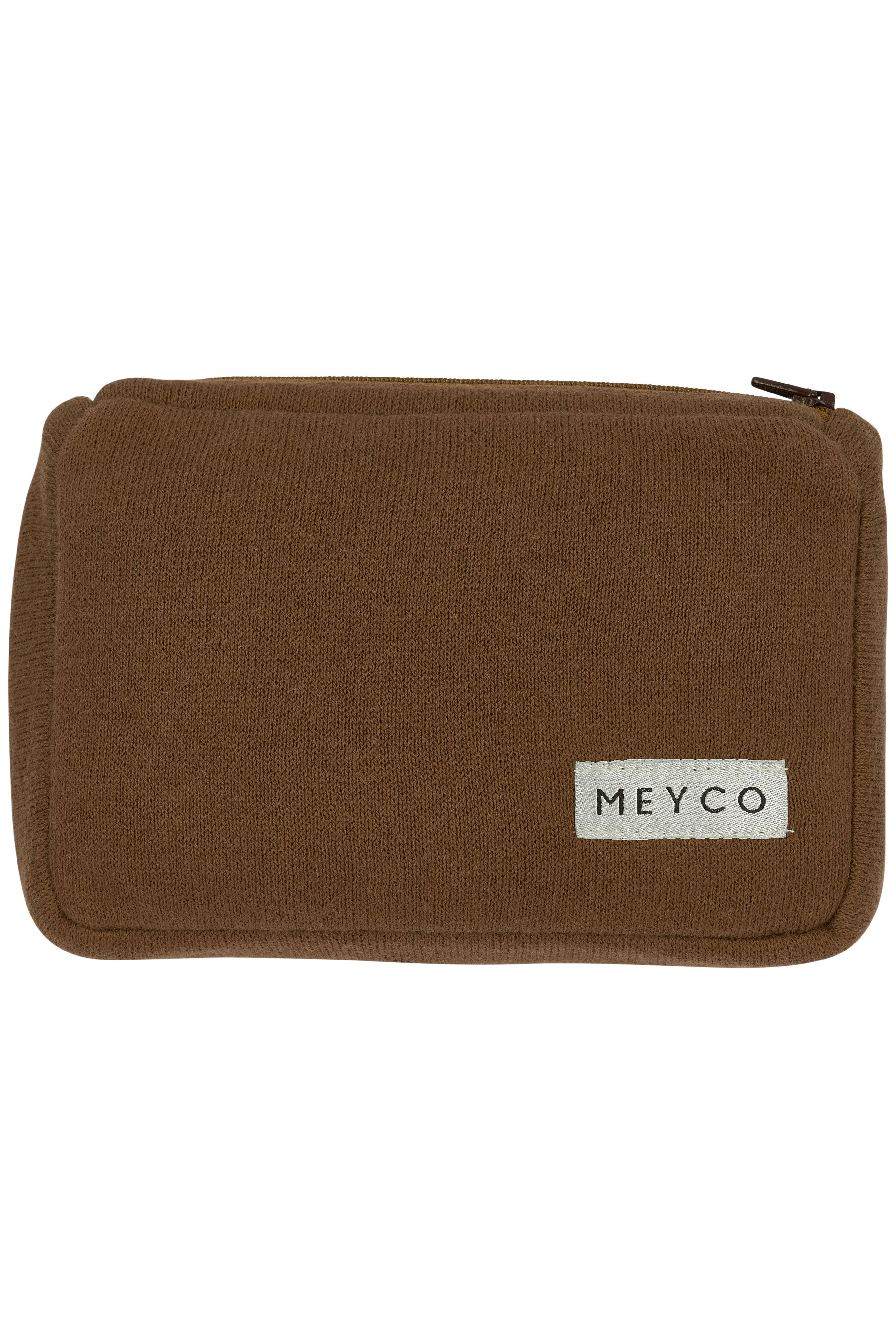 Meyco babydoekjes box Knit basic chocolate