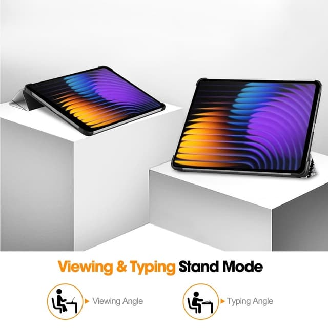 Slim Fit Cover Case til Xiaomi Pad 7 Auto Wake / Sleep