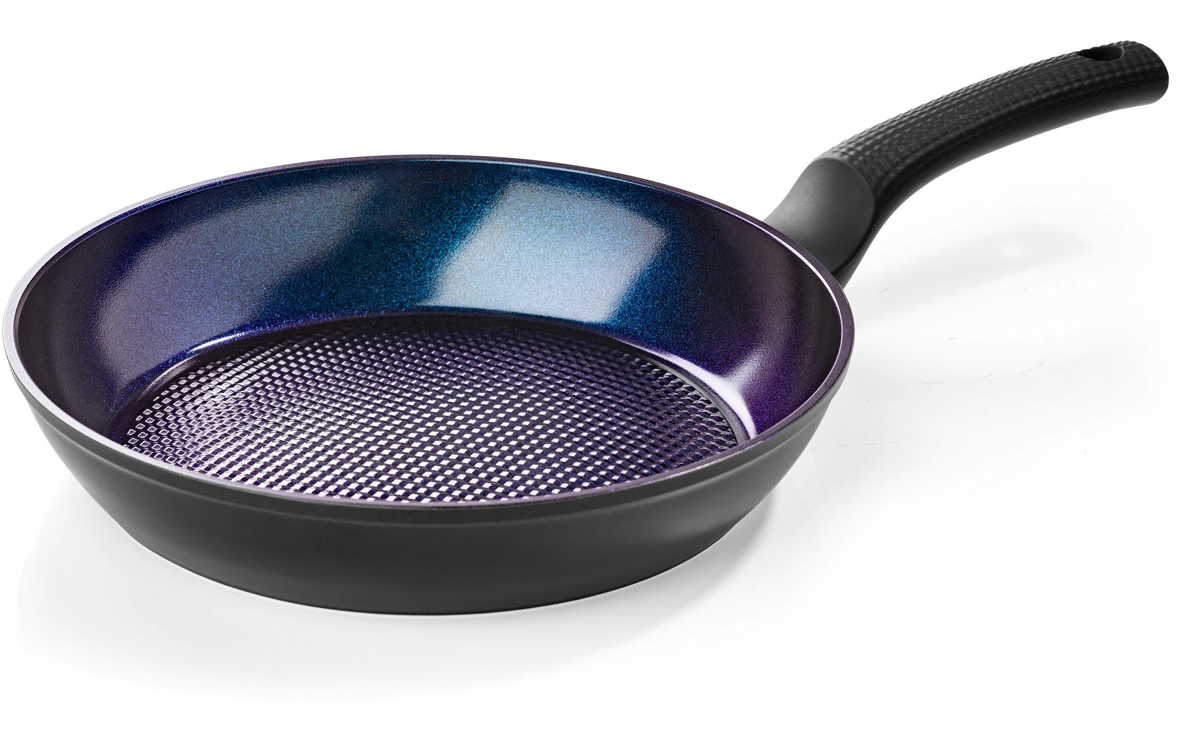 Aluminium Pfanne 24 cmBratpfanne mit Diamantpulverbeschichtung