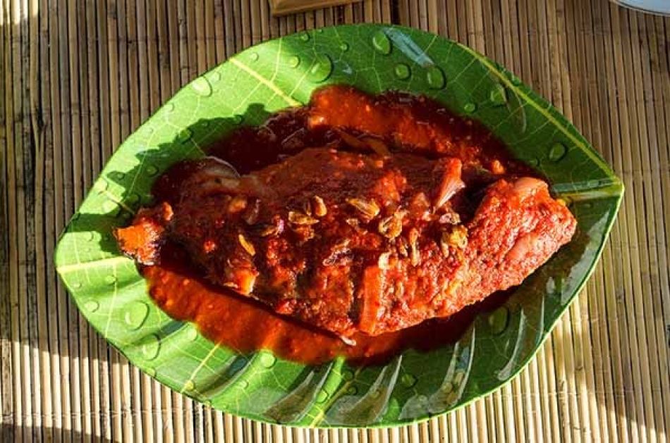 Ikan Bumbu Bali: vis in Balinese stijl