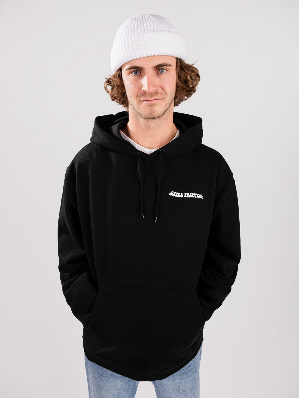 A.LAB Still Trippin Hoodie black