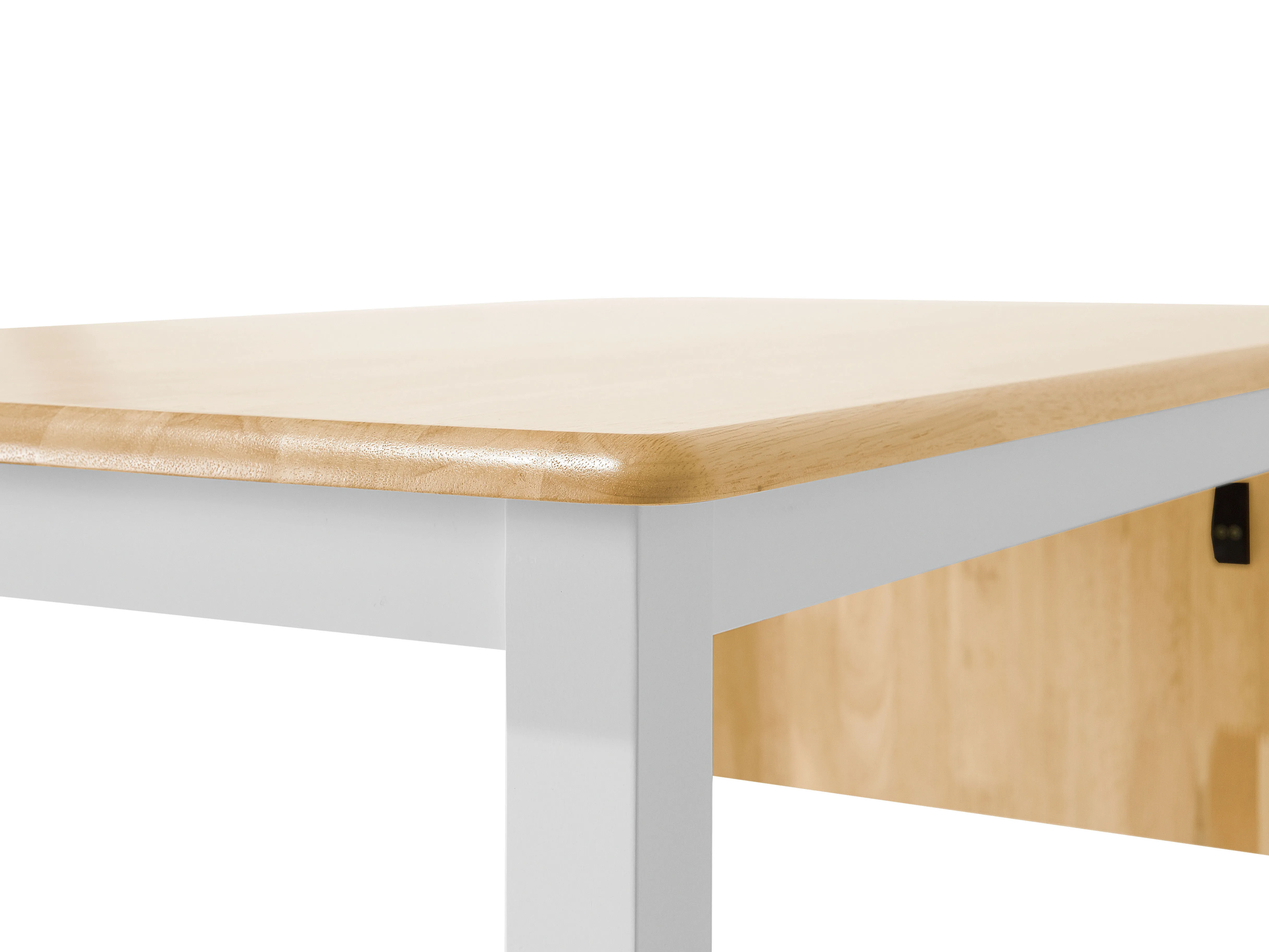 Eettafel uitschuifbaar LOUISIANA Lichtbruin 75 cm Hout 120/160 cm