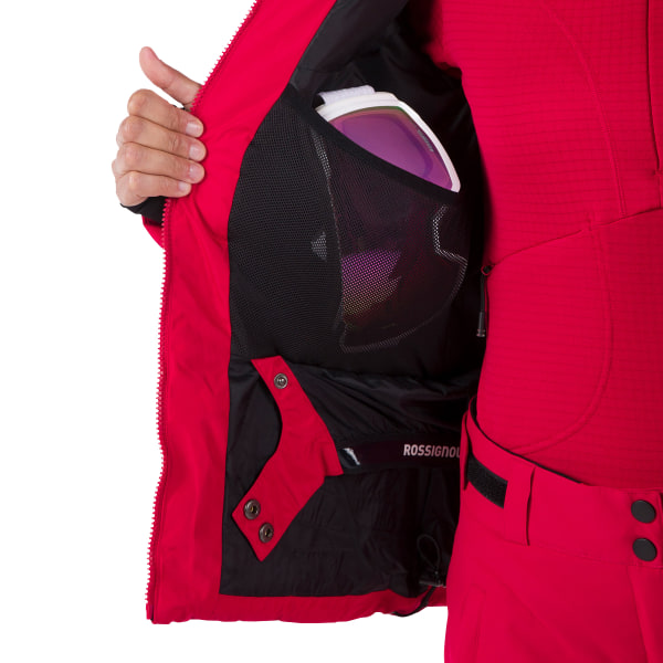 Veste de ski ROSSIGNOL W STACI PEARLY JKT RUBY RED