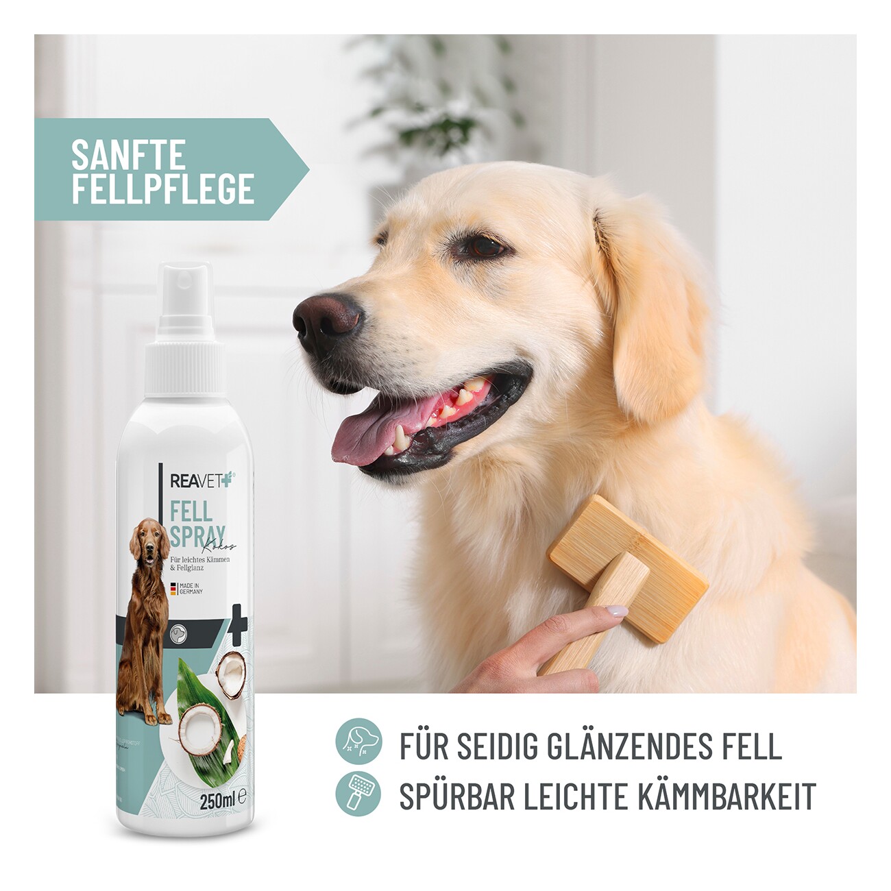 REAVET Fellspray Kokos 250ml