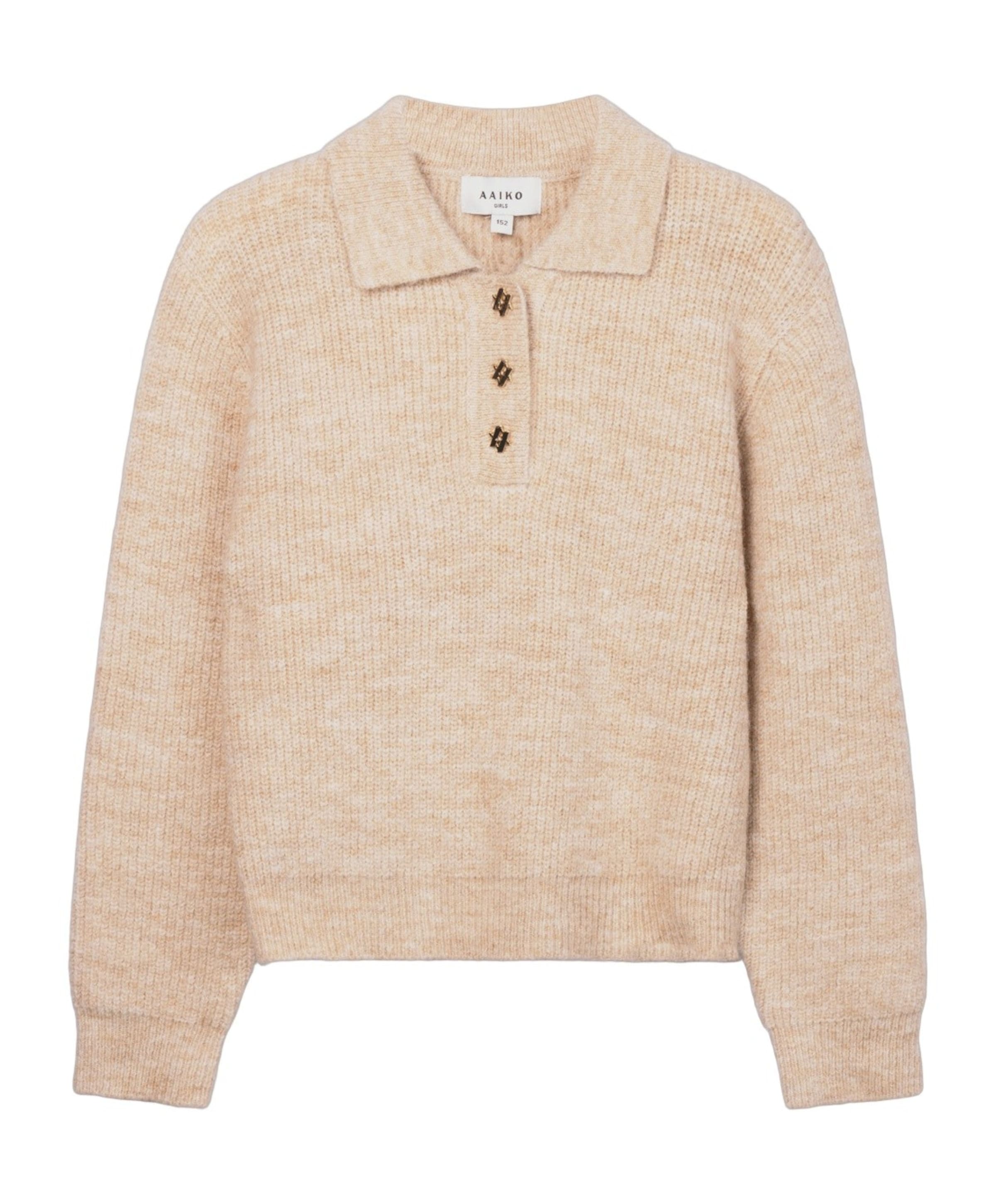 Aaiko Girls Meisjes sweater beige