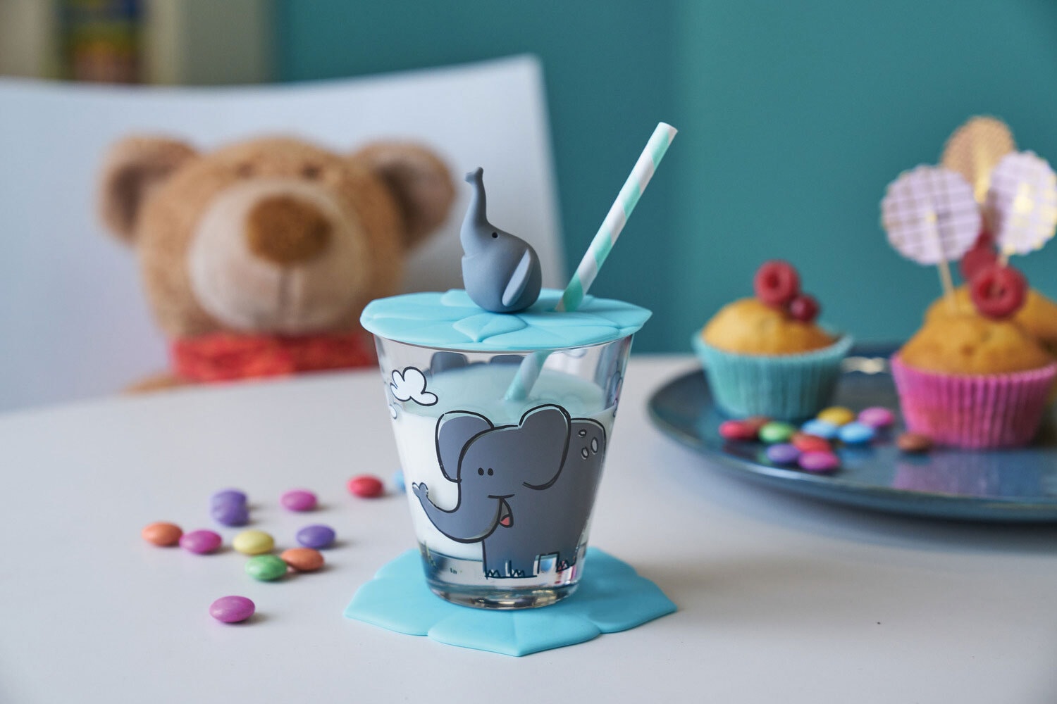 LEONARDO Kindergeschirr Deckel BAMBINI ELEFANT