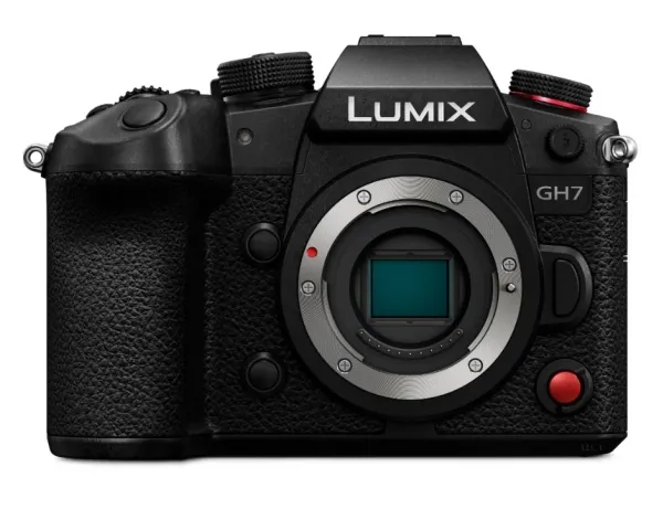 Panasonic GH7, 25,5 MP, 5776 x 4336 pixel, BSI CMOS, 4K Ultra HD, Berøringsskærm, Sort