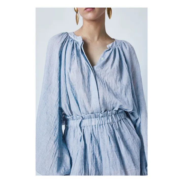 The Label Edition Blouse Alma | Bleu