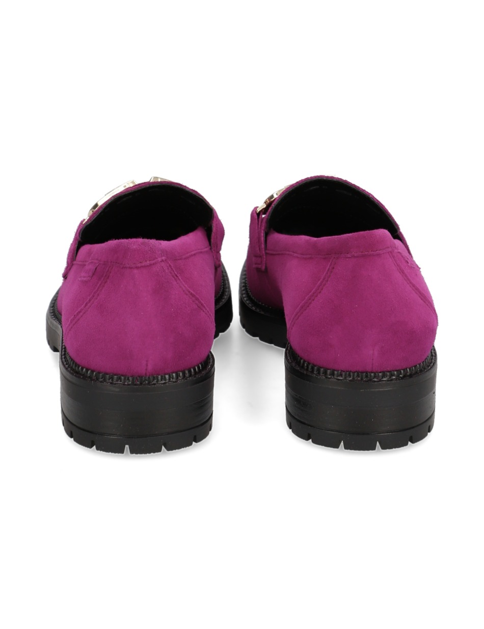 Veloursleder Slipper