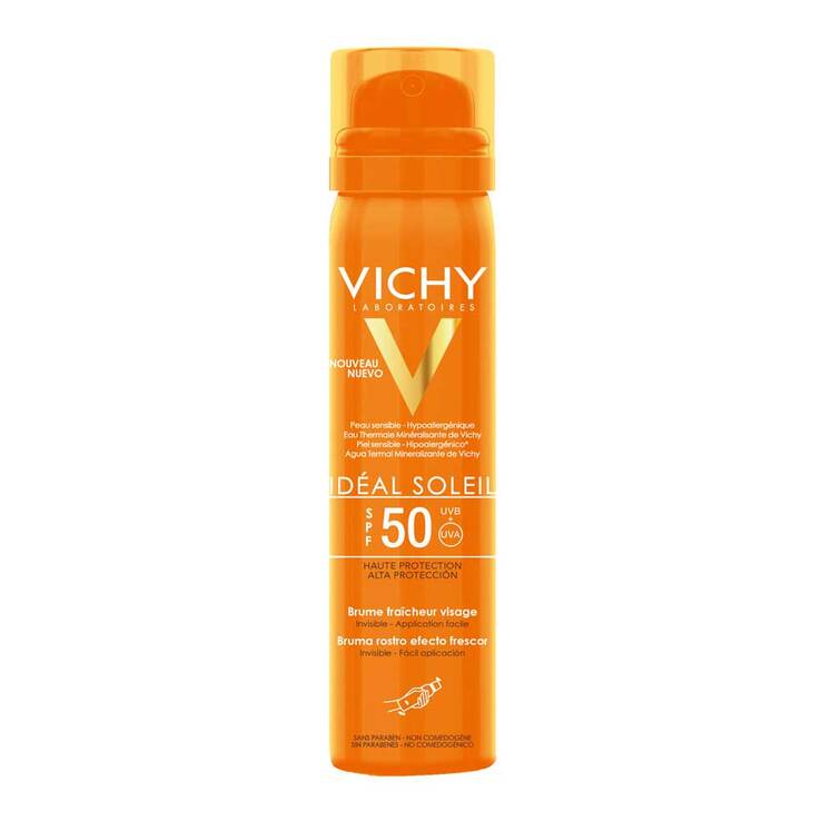 Vichy Idéal Soleil Gesichtsspray LSF 50, 75 ml
