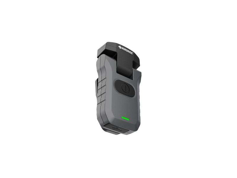 Nordride Taschenlampe LED Patrol UV, 300 Lumen, IP65, USB-C Wiederaufladbare multifunktionale taktische Clipleuchte mit schwenkbarem Licht und UV-Funktion