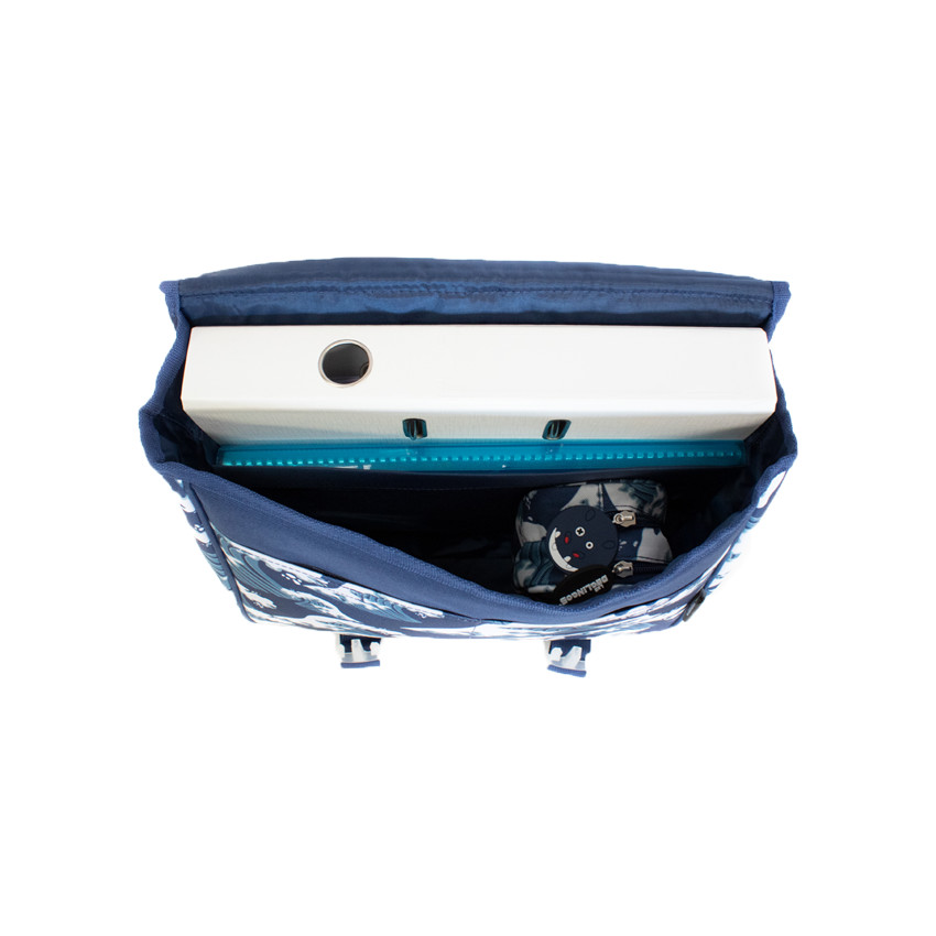 Cartable 35 cm - Hippipos l'hippopotame