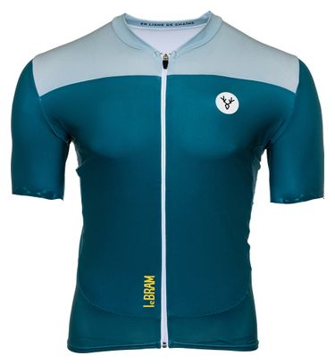 Maillot Manches Courtes LeBram Cenise Turquoise