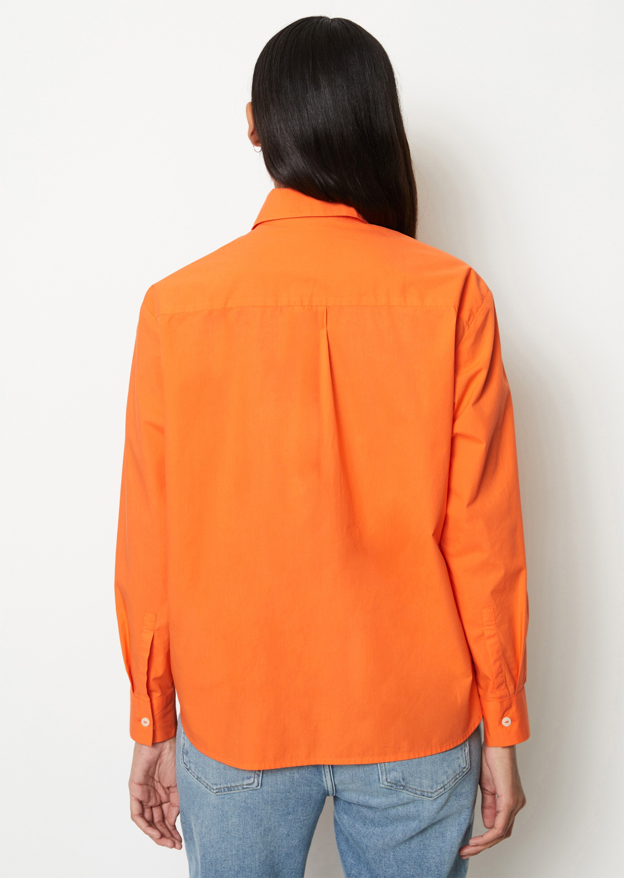 Bluse regularaus softer Bio-Baumwolle