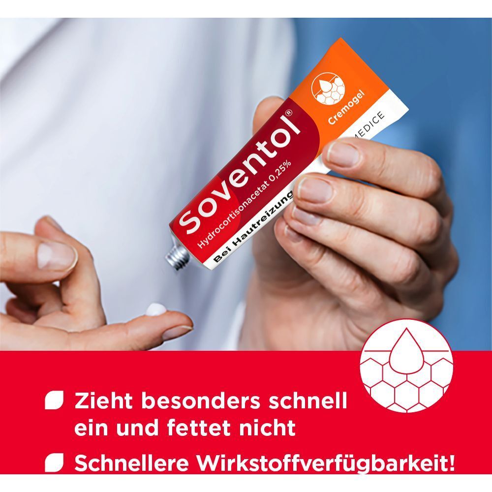 Soventol HydroCortisonACETAT 0,25% Hautentzündungen