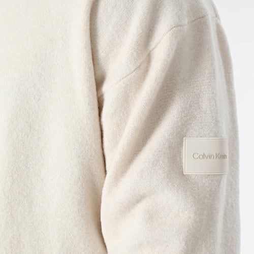 Sweat Crewneck Lycra Blend Comfort 0401 Beige