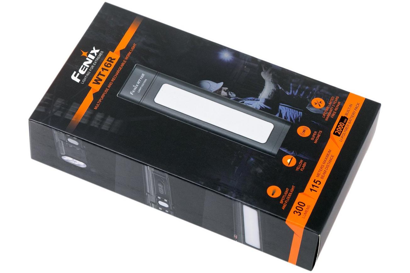 Fenix WT16R oplaadbare zaklamp, 300 lumen