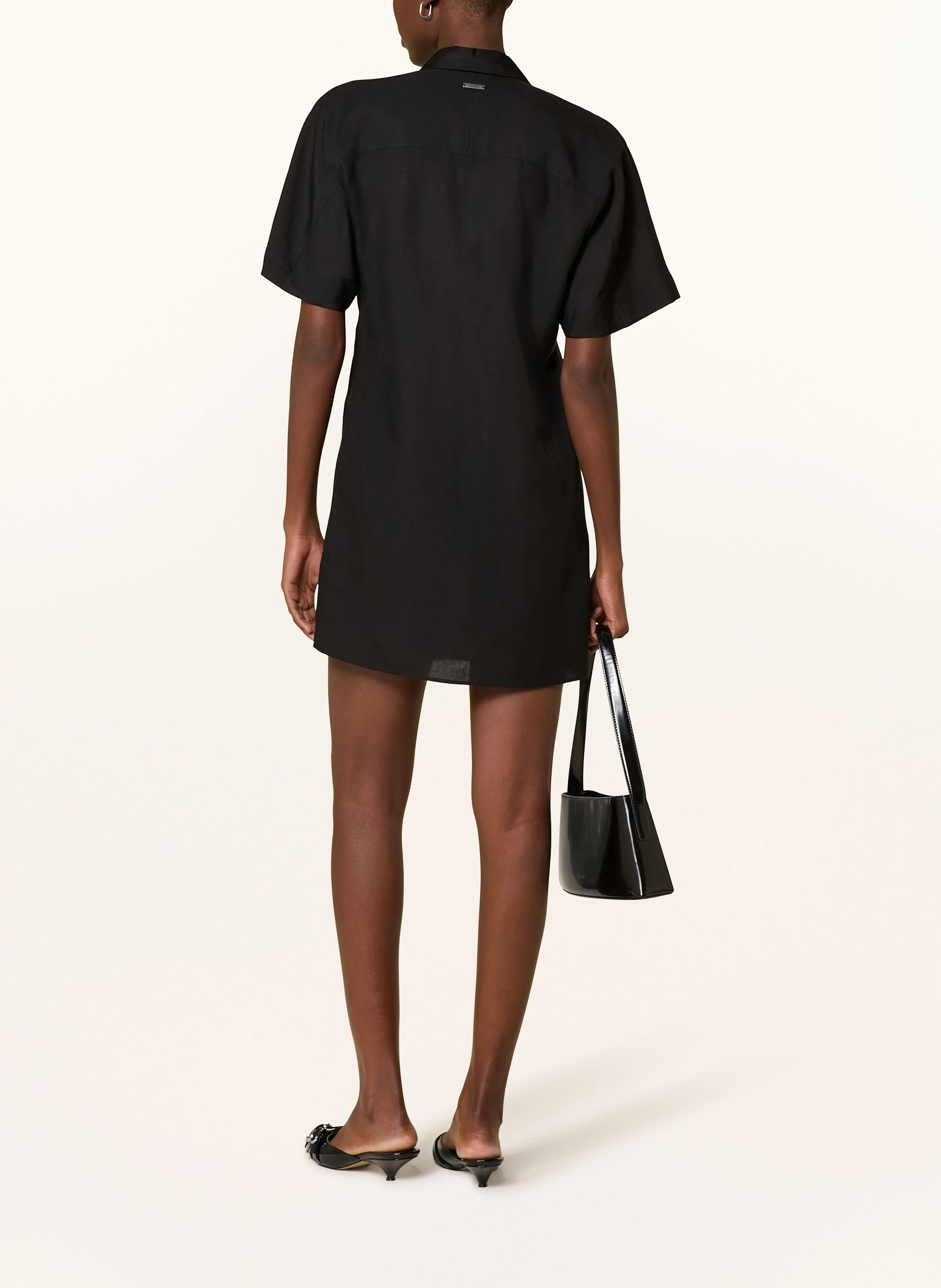 Calvin Klein Kleid mit Leinen